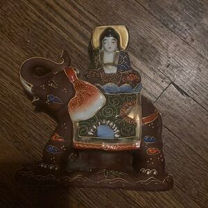 Ceramic statue Asian